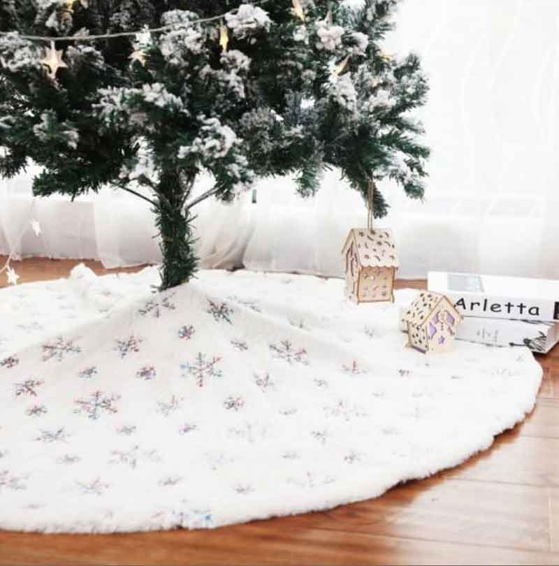 Χριστουγεννιάτικη ποδιά για το δέντρο - Christmas tree skirt