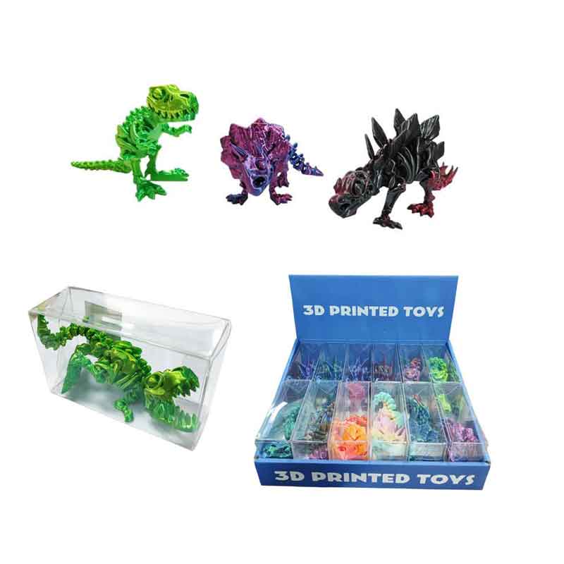 0303003 Πλαστικό Παιχνίδι Χειρός Δεινόσαυρος 3D - Printed Toy