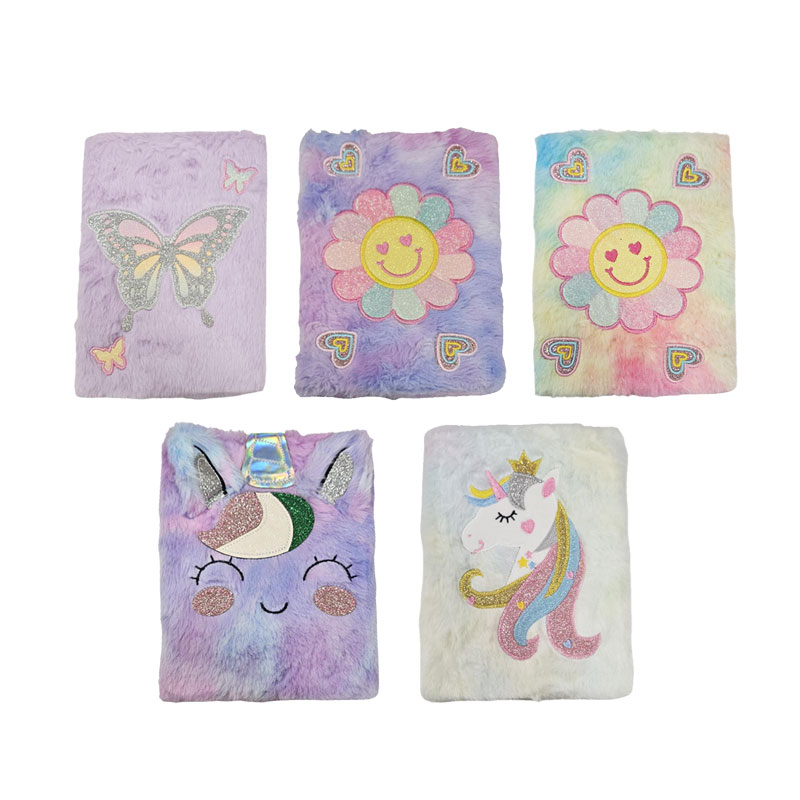 0310003-5 Τετράδιο Α5 με Χνουδωτό Εξώφυλλο - Notebook with Fluffy Cover