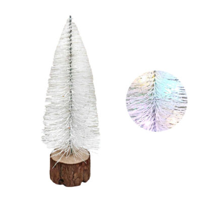 042014-1 Χριστουγεννιάτικο Διακοσμητικό Δεντράκι με Φως 22cm - Christmas pine tree