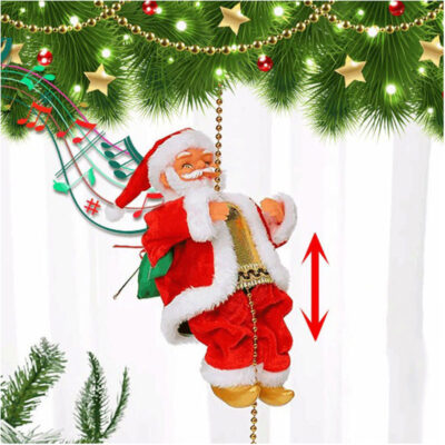 057015-1 Διακοσμητικός Άγιος Βασίλης με Μουσική & Κίνηση - Christmas decoration Santa Clause