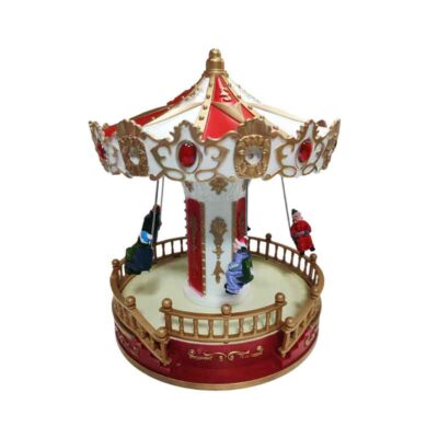 063016 Χριστουγεννιάτικο Καρουζέλ με Φως και Μουσική – Christmas Carousel with Light and Music