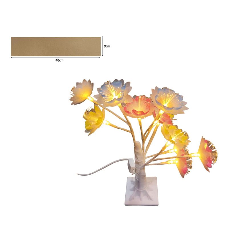 Χριστουγεννιάτικο δεντράκι με λουλούδια - Christmas decoration tree