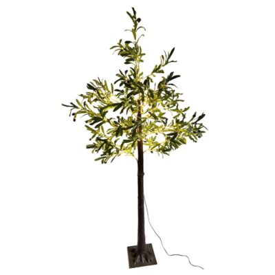 064011 Led Φωτιζόμενο Δέντρο Ελιά με Καρπούς 180cm - Led Olive Tree