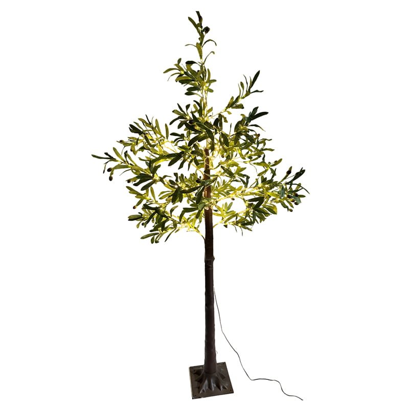 064011 Led Φωτιζόμενο Δέντρο Ελιά με Καρπούς 180cm - Led Olive Tree