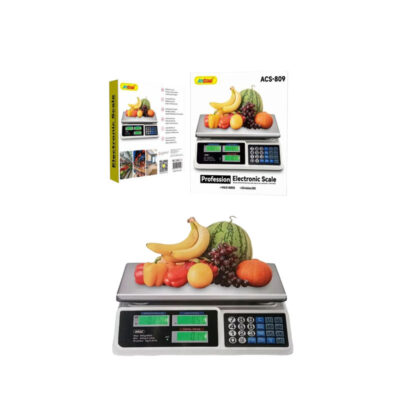 075643-5 Andowl Επαγγελματική Ψηφιακή Ζυγαριά ACS-809 - Electronic Scale
