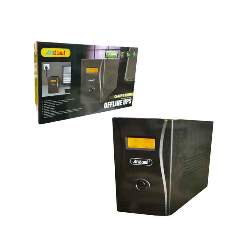 076022-2 Andowl UPS Σταθεροποιητής Τάσης Q-UP1100B - Offline UPS