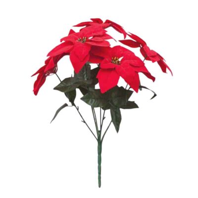 076024 Χριστουγεννιάτικο Λουλούδι Αλεξανδρινό 51cm – Christmas Poinsettia Flower