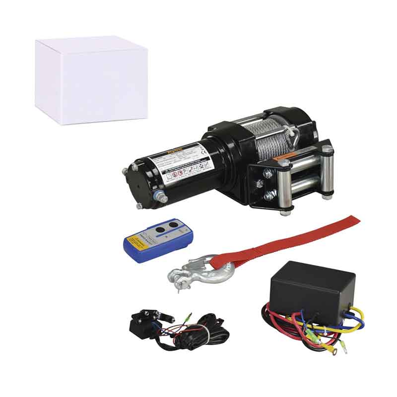 081218-1 Ηλεκτρικό Βαρούλκο - Εργάτης Αυτοκινήτου 5000LBS με Τηλεχειριστήριο 12V Electric Winch