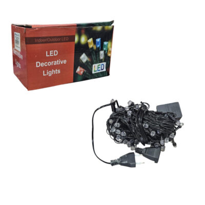082360 Χριστουγεννιάτικα Λαμπάκια LED 10m με 100 Λαμπάκια με Λευκό/Ψυχρό Χρώμα- LED Decorative Lights