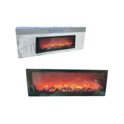 094020 Διακοσμητικό LED Τζάκι 61cm – LED Fireplace Lantern 61cm