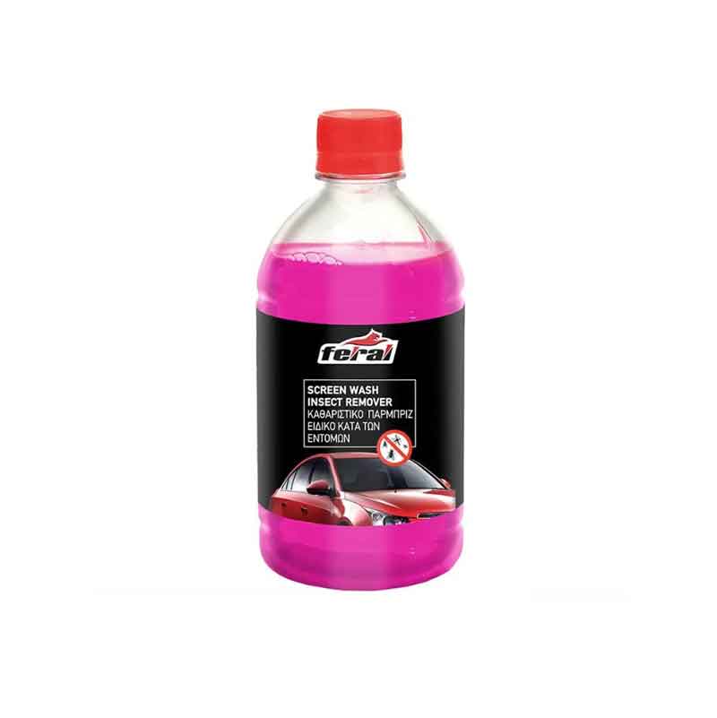 18439 Feral Καθαριστικό Παρμπρίζ Ειδικό Κατά των Εντόμων 500ml - Screen Wash Insect Remover