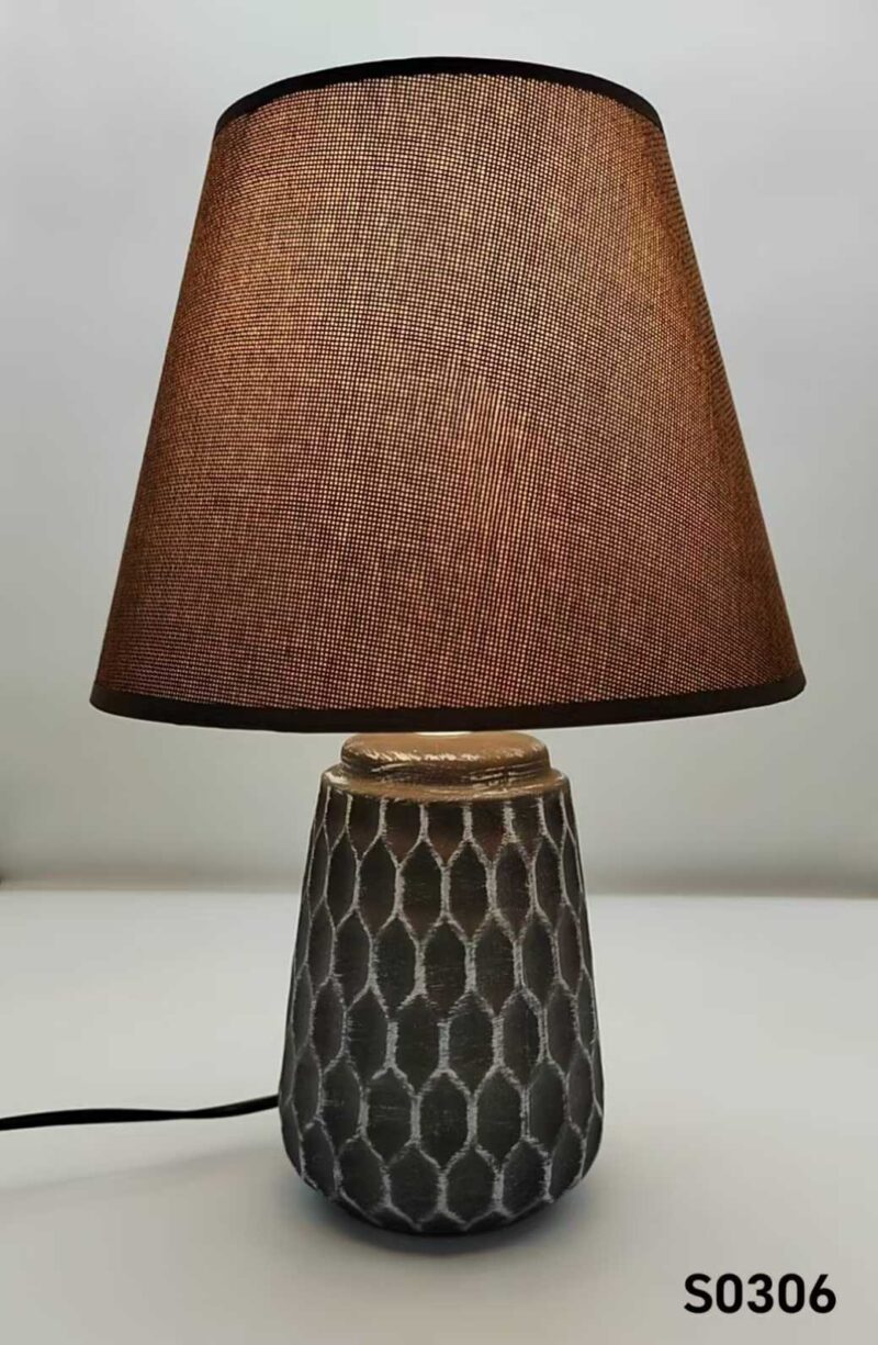 Επιτραπέζιο φωτιστικό - Πορτατίφ - S0306 - 80306 - Brown