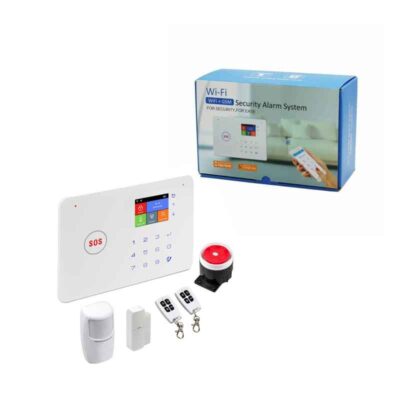 201021-2 Wi-Fi + GSM Σύστημα Συναγερμού Ασφαλείας με Οθόνη Αφής & Τηλεχειριστήρια - Security alarm system