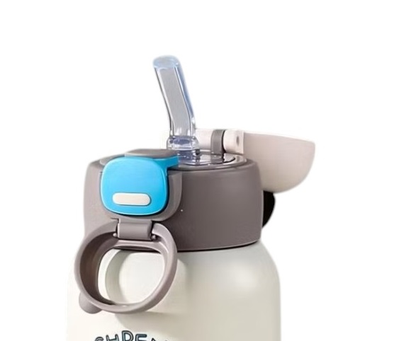 Παιδικό παγούρι-θερμός με καλαμάκι - 500ml - 219422 - Purple