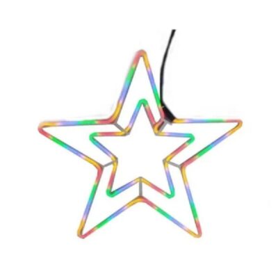 290059 Χριστουγεννιάτικο αστέρι LED Πολύχρωμο RGB - Christmas star