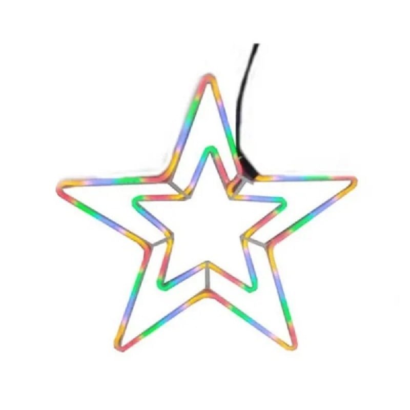 290059 Χριστουγεννιάτικο αστέρι LED Πολύχρωμο RGB - Christmas star