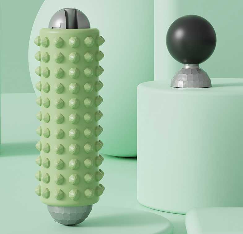 Επαναφορτιζόμενο Massage Roller - USB - 813607 - Ash Grey