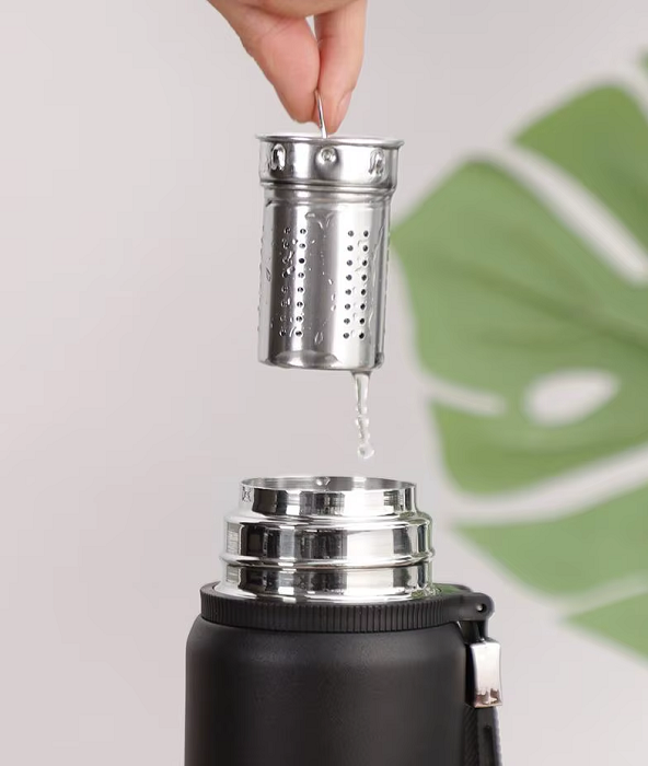 Φορητό παγούρι-θερμός - 600ml - 312598 - Green