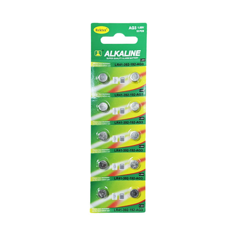 381579 Σετ Αλκαλικών Μπαταριών LR41 1.5V 10τμχ - Alkaline Battery Set