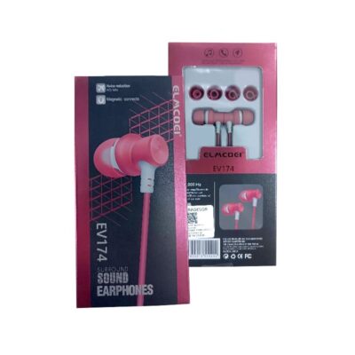 551212-6 Ενσύρματα ακουστικά - EV-174 - 551212 - Pink