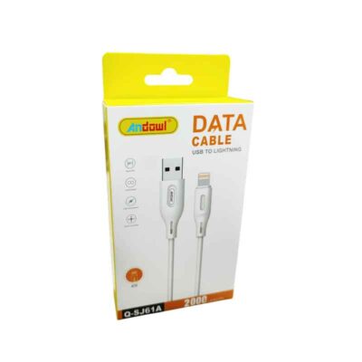 615432 Καλώδιο Φόρτισης Andowl USB σε Lightning 2m – Andowl USB to Lightning Cable 2m