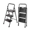 Πτυσσόμενη σκάλα-σκαμπό σιδερένια - 109-3 - 617471
