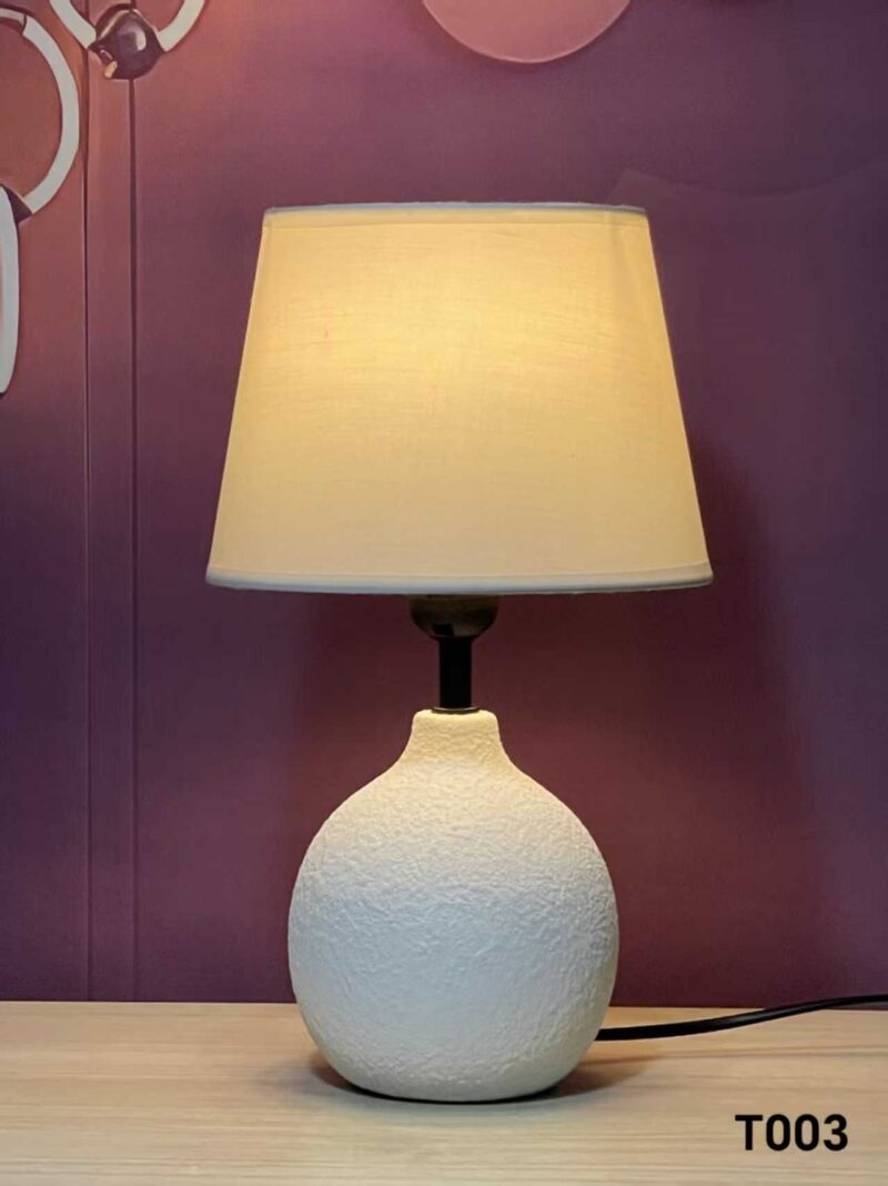 Επιτραπέζιο φωτιστικό - Πορτατίφ - T003 - 800039 - White