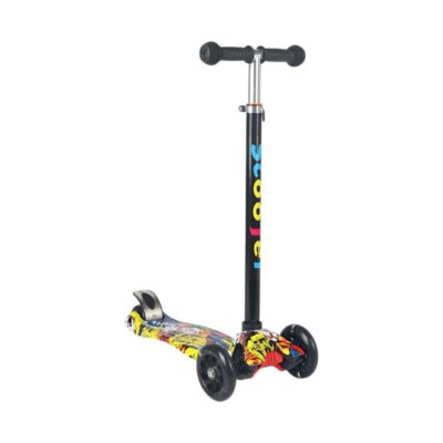 630116 Παιδικό πατίνι τρίκυκλο - NLD-606 - 630116 - Black/Colorful