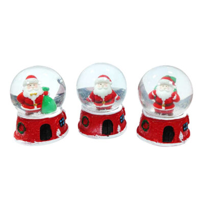 640034 Χριστουγεννιάτικες Χιονόμπαλες με Φωτισμό - Snow globe with Lighting