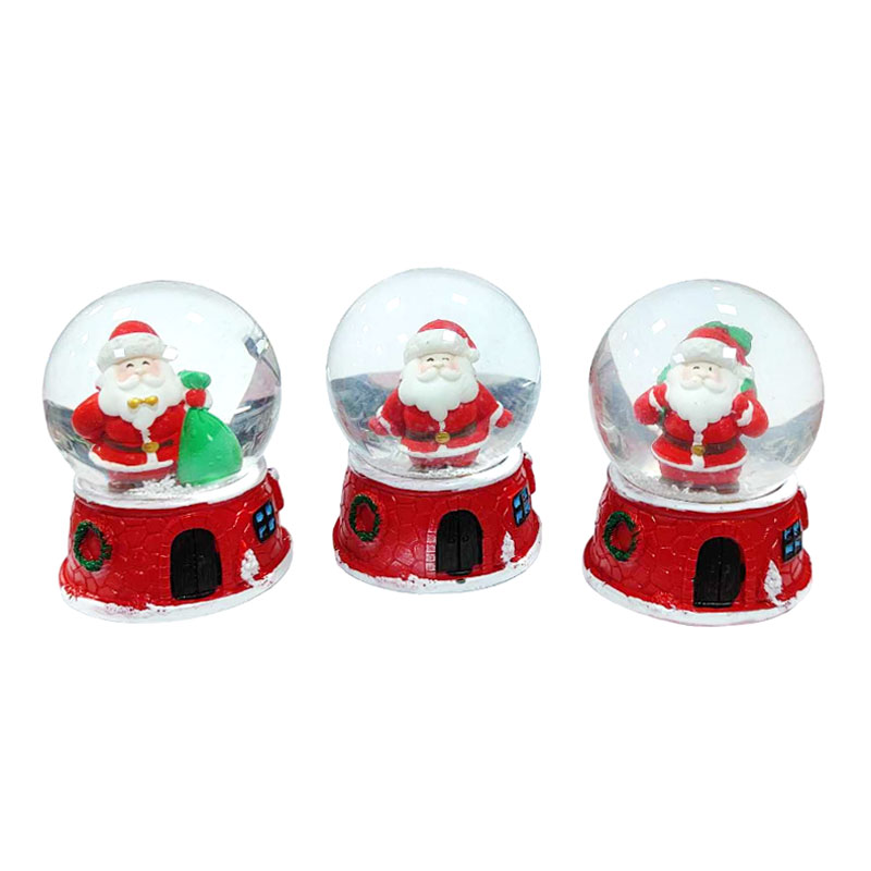 640034 Χριστουγεννιάτικες Χιονόμπαλες με Φωτισμό - Snow globe with Lighting