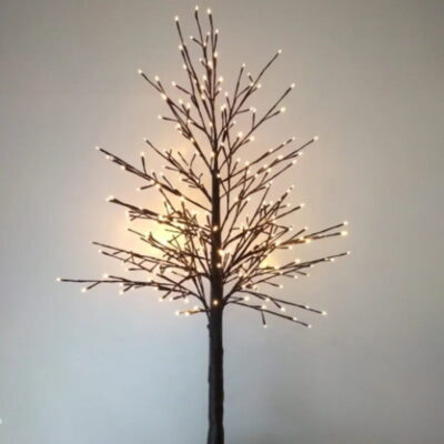 640065 Led Φωτιζόμενο Χριστουγεννιάτικο Δέντρο Με 300Led Θερμό Φωτισμό 1.80m - Chistmas LED tree warm light