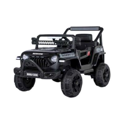 701116-8 Παιδικό ηλεκτροκίνητο αυτοκίνητο Τζιπ - BDQ-1208 - 701116 - Black