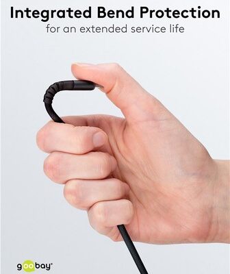 GOOBAY καλώδιο USB-C 73954, 60W, 480Mbps, 2m, μαύρο