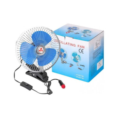 78078 Ανεμιστήρας Αυτοκινήτου 10″ με Κλιπ – 12V Περιστρεφόμενος – Oscillating Fan
