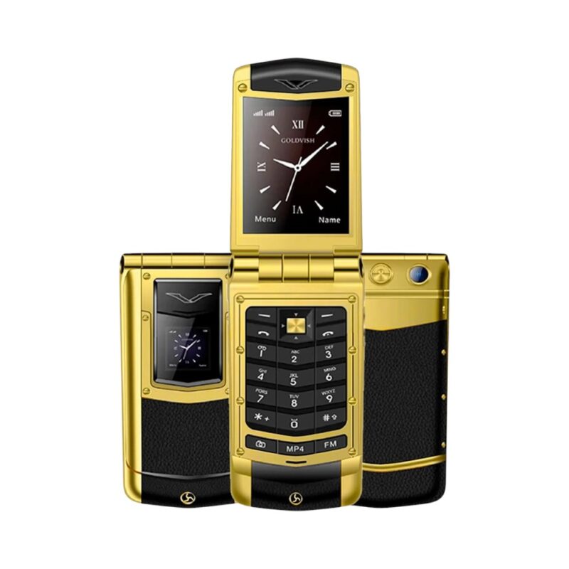 Κινητό τηλέφωνο - V77  - Dual Sim - 812150 - Ελληνικό μενού - Gold/Black
