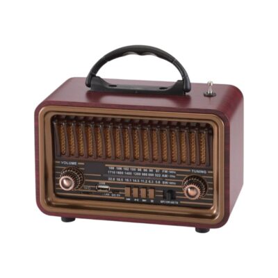 880699-1 Επαναφορτιζόμενο ραδιόφωνο Retro - NS-8069BT - 880699 - Dark Brown