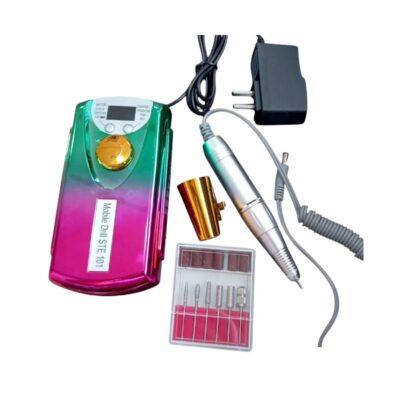 910266-1-1 Επαναφορτιζόμενος τροχός μανικιούρ-πεντικιούρ - STE-101 - 910266 - Green/Pink