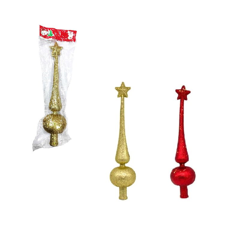 9194-12-3 Χριστουγεννιάτικη κορυφή δέντρου - Christmas deco