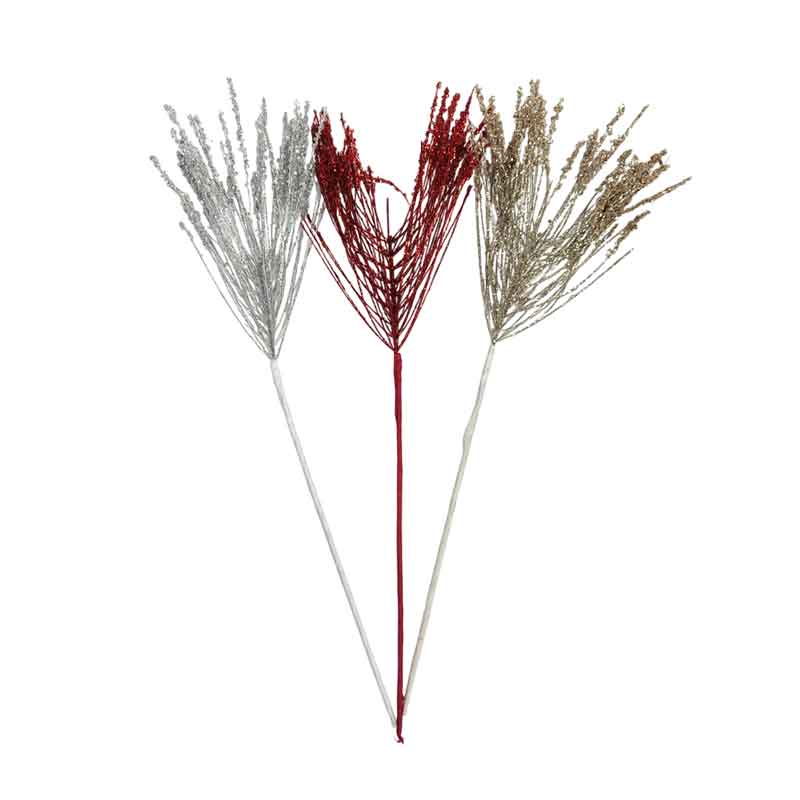 9217-19-2 Χριστουγεννιάτικο Κλαδί με Γκλίτερ 54cm – Christmas Glitter Branch