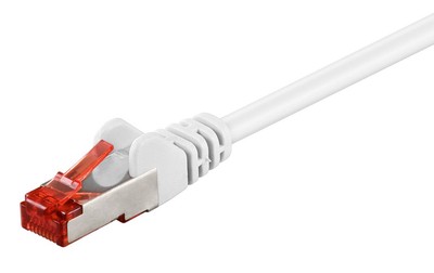 93505 GOOBAY καλώδιο δικτύου 93505, CAT 6 S/FTP, copper, 250MHz, 2m, λευκό