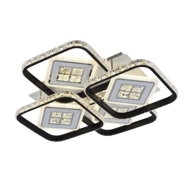 941464 Φωτιστικό οροφής LED - Πλαφονιέρα με Dimmer - 6018-4BK - 941464