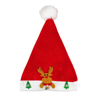 99282-13 Χριστουγεννιάτικος σκούφος με κουδουνάκια - Christmas hat