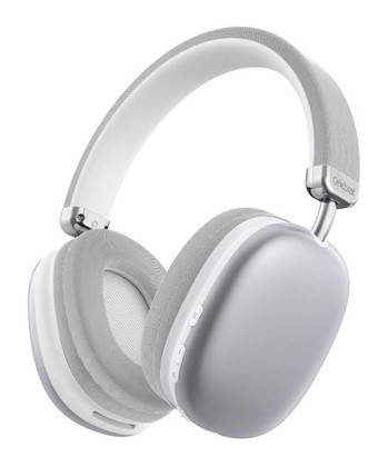 A39-SL CELEBRAT headphones A39, ασύρματα & ενσύρματα, micro SD, 40mm, 400mAh, ασημί