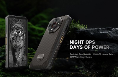 ARMORX16-BK-1 ULEFONE smartphone Armor X16, 6.56", 6/128GB, 10360mAh, IP68/IP69K/MIL-STD-810H, μαύρο