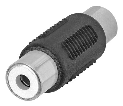 CAB-R021 POWERTECH αντάπτορας RCA θηλυκό σε θηλυκό CAB-R021, μαύρος
