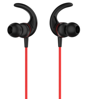 E14-RD-1 YISON earphones E14 με μαγνήτη, Bluetooth, 10mm, 65mAh, κόκκινα