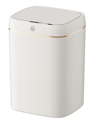 HUH-0251 HOME USE κάδος απορριμμάτων HUH-0251 με φωτοκύτταρο, 9lt, λευκός