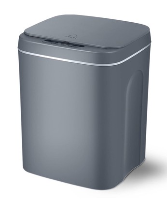 HUH-0254 HOME USE κάδος απορριμμάτων HUH-0254 με φωτοκύτταρο, 10.5lt, γκρι
