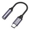 KAKUSIGA αντάπτορας USB-C σε 3.5mm KSC-428, γκρι